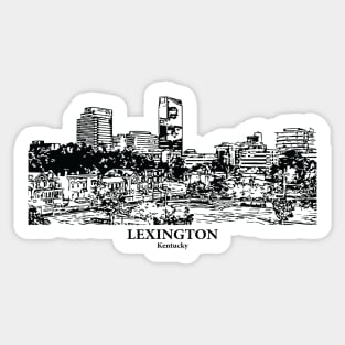 Lexington - Kentucky Sticker